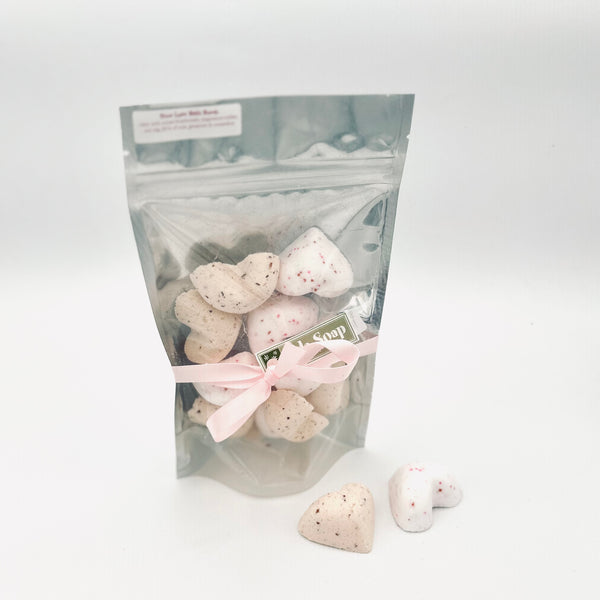 BATH BOMB MINI HEARTS True Love